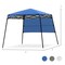 7 x 7 Feet Sland Adjustable Portable Canopy Tent with Backpack